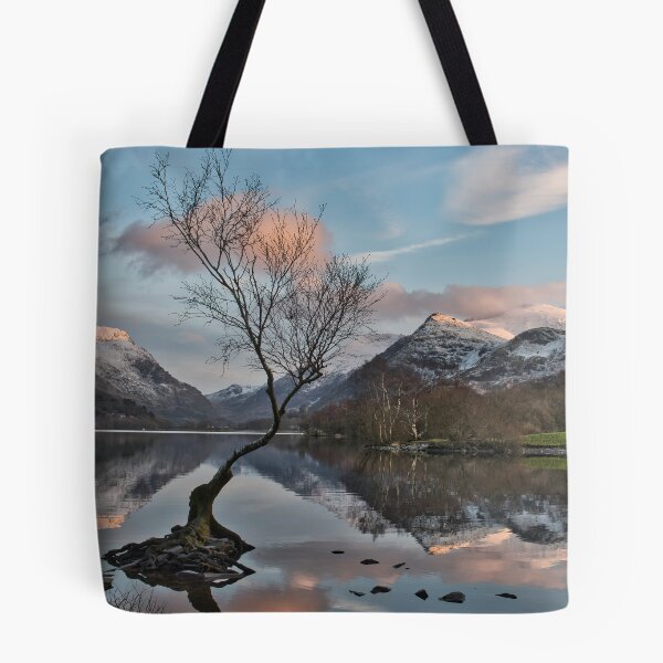 Item preview, Lonely tree and snow capped Snowdon  designed and sold by Derren Jones.