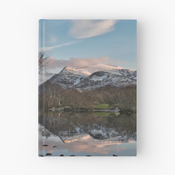Item preview, Lonely tree and snow capped Snowdon  designed and sold by Derren Jones.