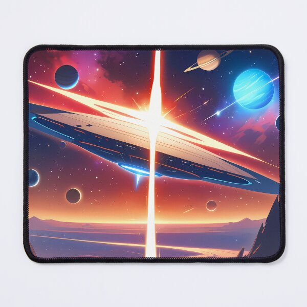Item preview, Planets Anime Vibes Futuristic Vibrant Scenes Dynamic Elements designed and sold by ART ATTACK ZONE.