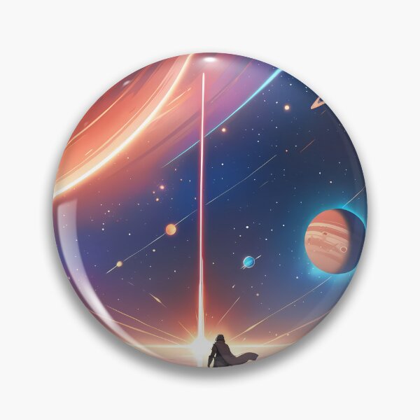 Item preview, Spaces Anime Vibes Futuristic Vibrant Scenes Dynamic Elements designed and sold by ART ATTACK ZONE.