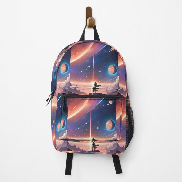 Item preview, Spaces Anime Vibes Futuristic Vibrant Scenes Dynamic Elements designed and sold by ART ATTACK ZONE.