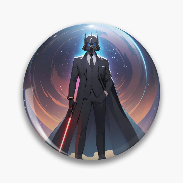 Item preview, Vader Anime Vibes Futuristic Vibrant Scenes Dynamic Elements designed and sold by ART ATTACK ZONE.