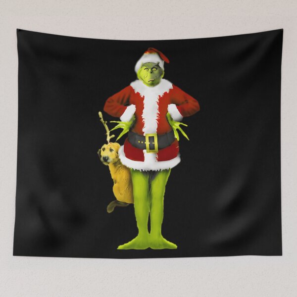 Item preview, Green Retro Mischief Cartoon Christmas designed and sold by ExcitingWright.