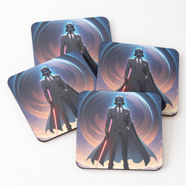 Item preview, Vader Anime Vibes Futuristic Vibrant Scenes Dynamic Elements designed and sold by ART ATTACK ZONE.