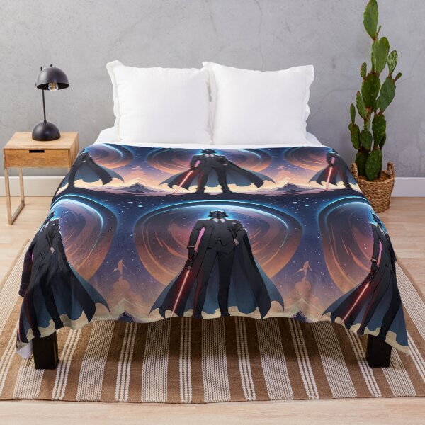 Item preview, Vader Anime Vibes Futuristic Vibrant Scenes Dynamic Elements designed and sold by ART ATTACK ZONE.