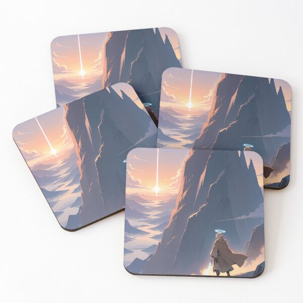 Item preview, Angel Anime Vibes Futuristic Vibrant Scenes Dynamic Elements designed and sold by ART ATTACK ZONE.