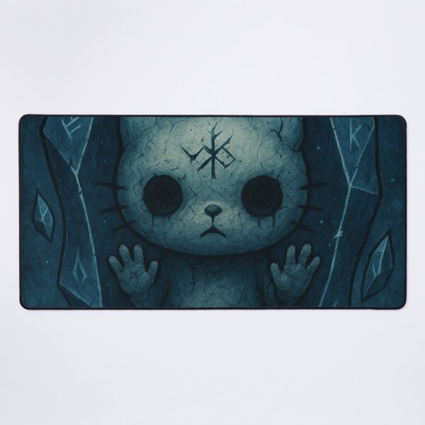 Item preview, Hello kitty, The frozen warrior of the blue abyss designed and sold by art-emissa.