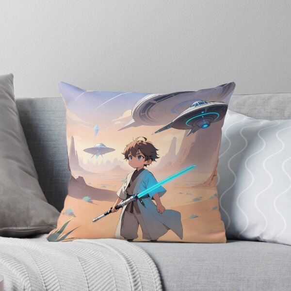 Item preview, Lightsaber Anime Vibes Futuristic Vibrant Scenes Dynamic Elements designed and sold by ART ATTACK ZONE.