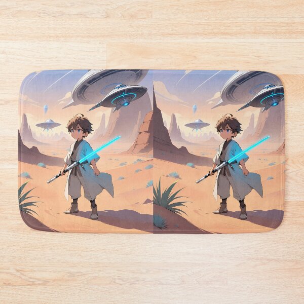 Item preview, Lightsaber Anime Vibes Futuristic Vibrant Scenes Dynamic Elements designed and sold by ART ATTACK ZONE.