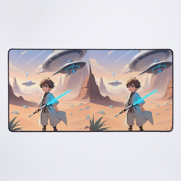 Item preview, Lightsaber Anime Vibes Futuristic Vibrant Scenes Dynamic Elements designed and sold by ART ATTACK ZONE.