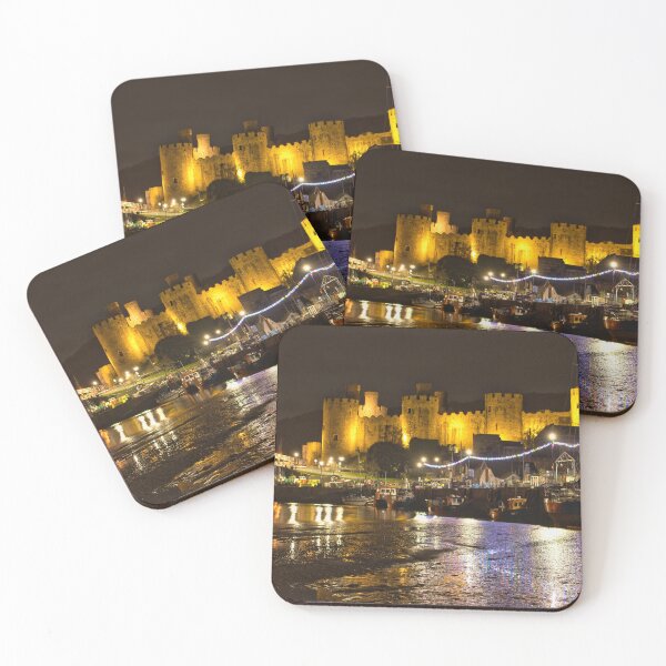 Item preview, Conwy Castle by night . designed and sold by Derren Jones.