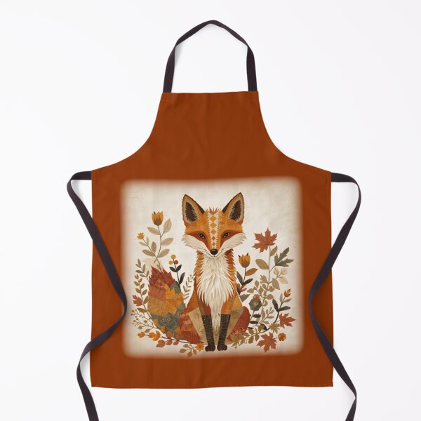 Item preview, Beautiful Women's Patchwork Autumn Fox Design designed and sold by Iiswaz.