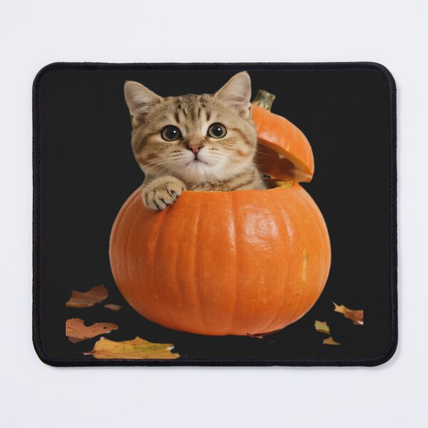 Item preview, Cute Kitten Inside Pumpkin – Autumn & Halloween Cat Design designed and sold by salem19902.