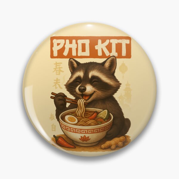 Item preview, Pho Kit - Raccoon designed and sold by EdgeDrip.