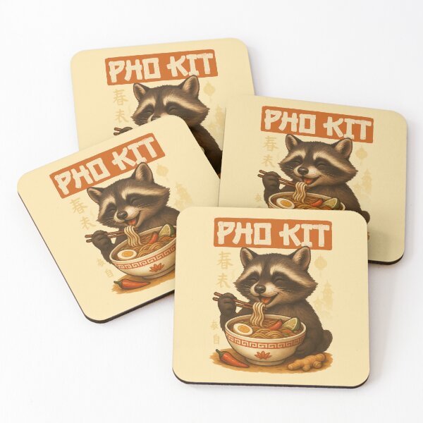 Item preview, Pho Kit - Raccoon designed and sold by EdgeDrip.