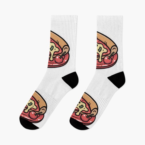 Item preview, Adorable kawaii pizza – retro cartoon vibes, colorful, cozy and eye-catching. designed and sold by KiciKi.