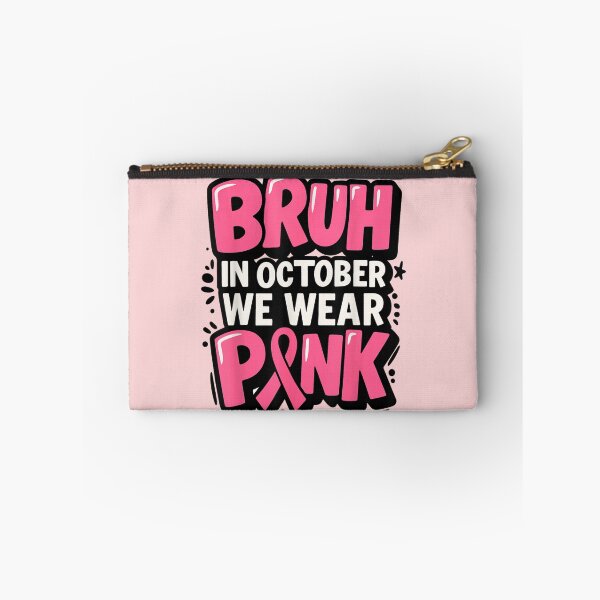 Item preview, Pink Breast Cancer We Wear Pink T-Shirt Awareness BRUH In October designed and sold by RuperDelois.