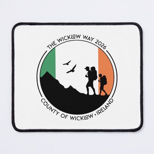 Item preview, WICKLOW WAY 2026-IRELAND-colors of the irish flag Sticker, shirt and more designed and sold by designkb.