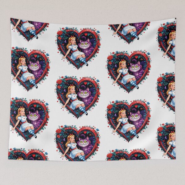 Item preview, Alice in wonderland Fairytale Heart designed and sold by Digiheart.