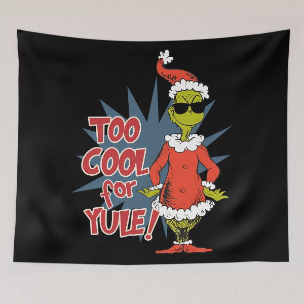 Item preview, Retro Cartoon Christmas Green Mischief designed and sold by ExcitingWright.