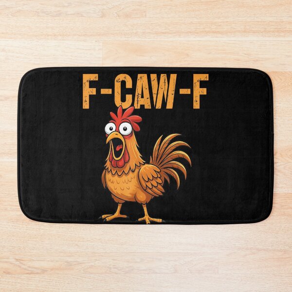 Item preview, F-Caw-F Funny Chicken Humor Quote Rooster Meme T-Shirt for Men and Women designed and sold by RuperDelois.
