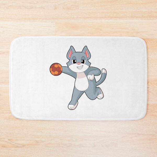 Item preview, Cat Handball player Handball designed and sold by Snabdesign84.