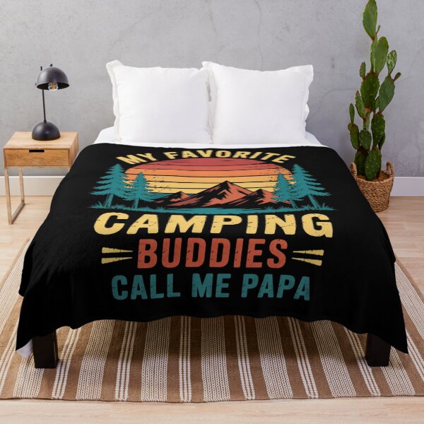 Item preview, My Favorite Camping Buddies Call Me Papa Family designed and sold by Patricsselin.