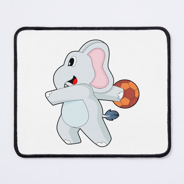 Item preview, Elephant Handball player Handball designed and sold by Snabdesign84.