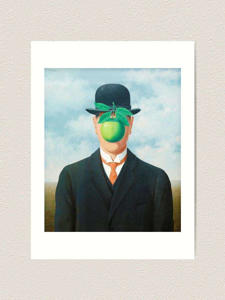Ren Magritte、、海外版超希少レゾネ The Son of Man (1964) by René Magritte
