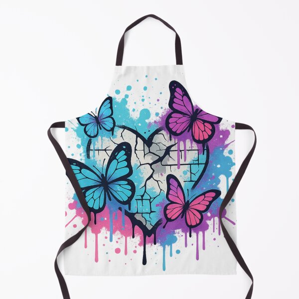 Item preview, Butterfly Dreams – Freedom Graffiti Tee designed and sold by PastimeMastery.