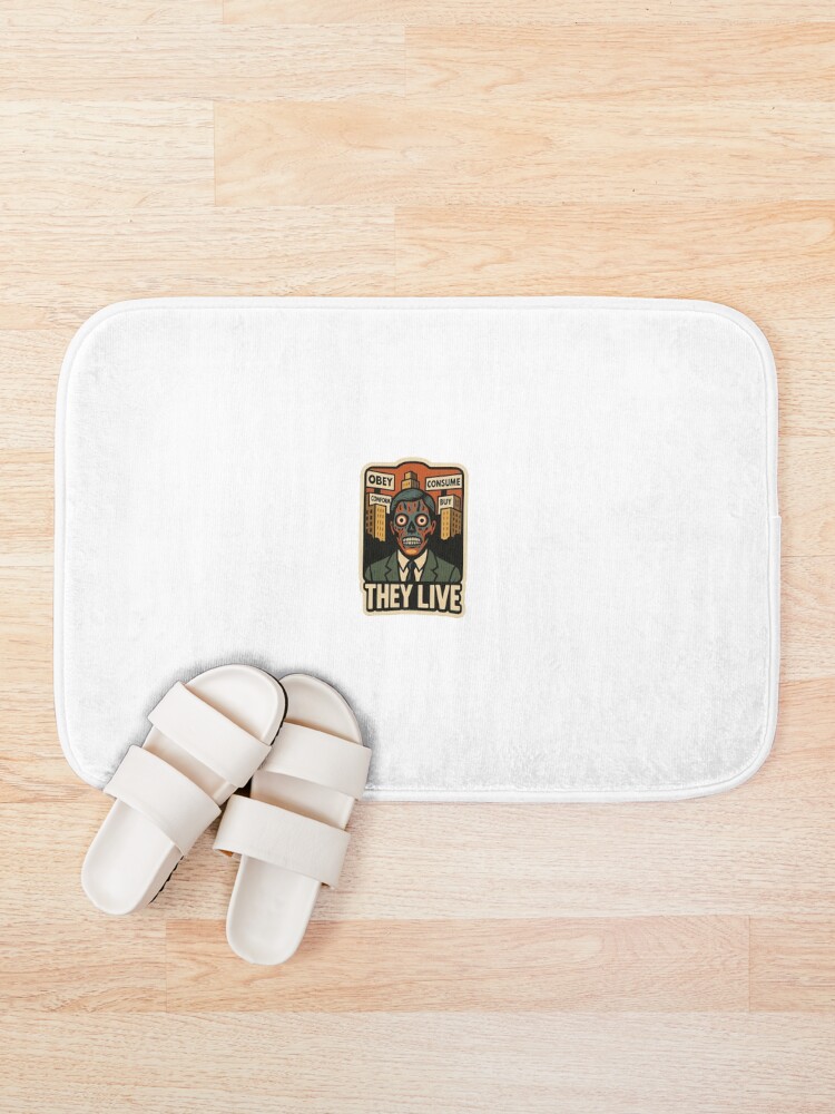 Thumbnail 1 of 6, Bath Mat, The Live designed and sold by Rohitd17.