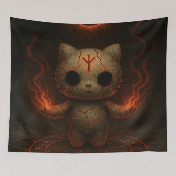 Item preview, Hello Kitty The Fire Keeper designed and sold by art-emissa.