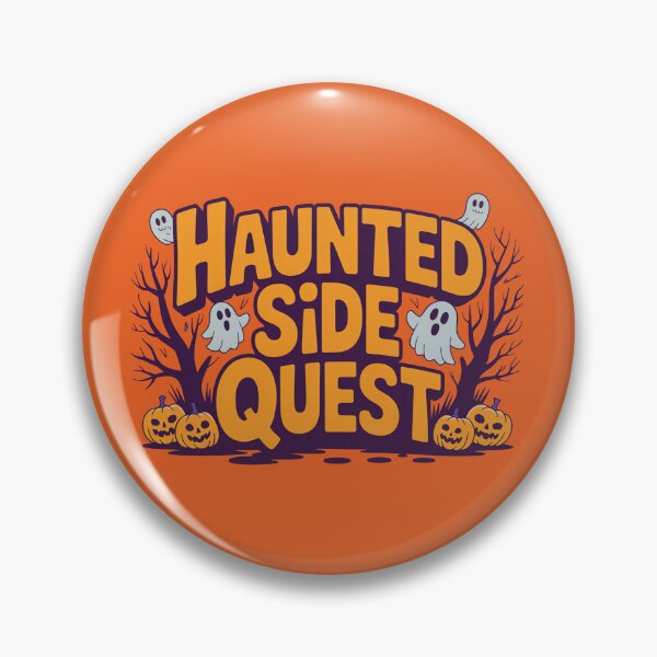 Item preview, Haunted side quest, funny side quest ADHD gaming halloween designed and sold by NoetherSym.