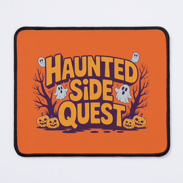 Item preview, Haunted side quest, funny side quest ADHD gaming halloween designed and sold by NoetherSym.