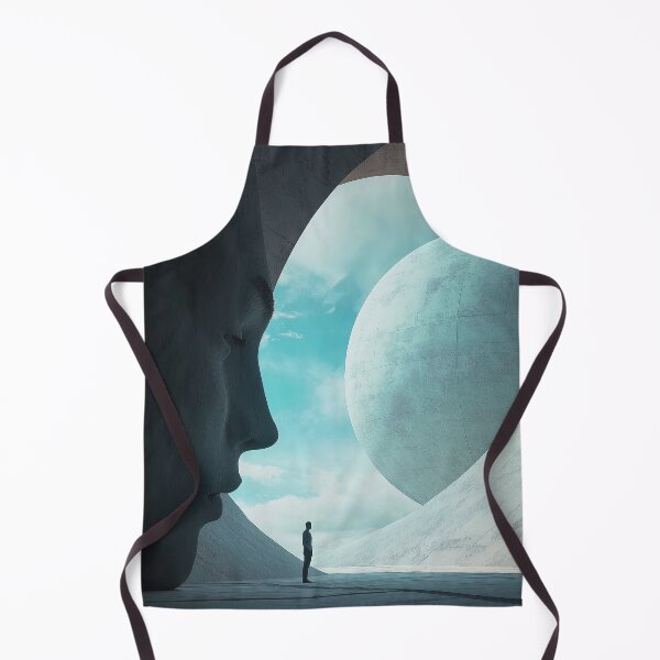 Item preview, Surreal Face and Sphere Landscape designed and sold by davidonstudio.