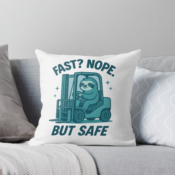 Item preview, Fast? Nope. But Safe – Funny Sloth Forklift Operator T-Shirt designed and sold by ClinicalHubs.
