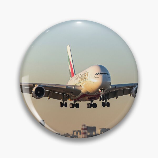 Item preview, Emirates Airbus A380 Graceful Landing designed and sold by Skyframe Aviation.