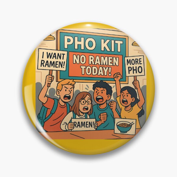 Item preview, Pho Kit Asian Humor– Vietnamese Food Ramen Protest Pun Humor Design designed and sold by Lunaria Arts.