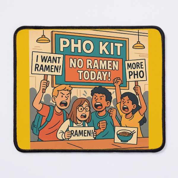 Item preview, Pho Kit Asian Humor– Vietnamese Food Ramen Protest Pun Humor Design designed and sold by Lunaria Arts.