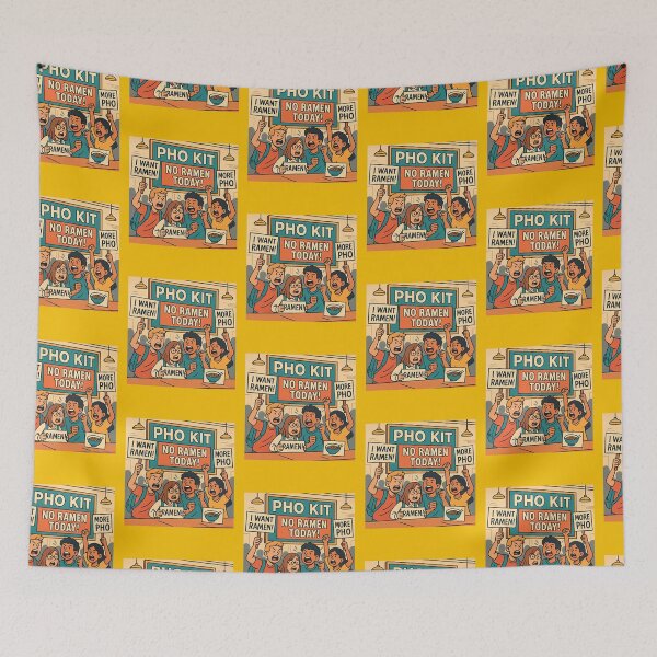 Item preview, Pho Kit Asian Humor– Vietnamese Food Ramen Protest Pun Humor Design designed and sold by Lunaria Arts.
