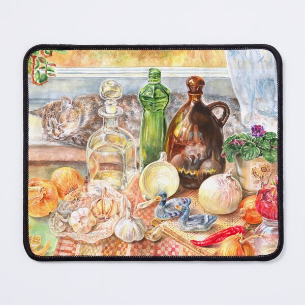 Item preview, STILL LIFE WITH ONIONS designed and sold by AleksARTua.