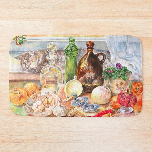 Item preview, STILL LIFE WITH ONIONS designed and sold by AleksARTua.