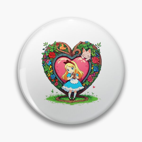 Item preview, Alice in wonderland Fairytale Heart designed and sold by Digiheart.