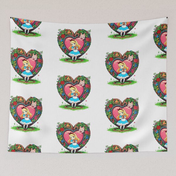 Item preview, Alice in wonderland Fairytale Heart designed and sold by Digiheart.