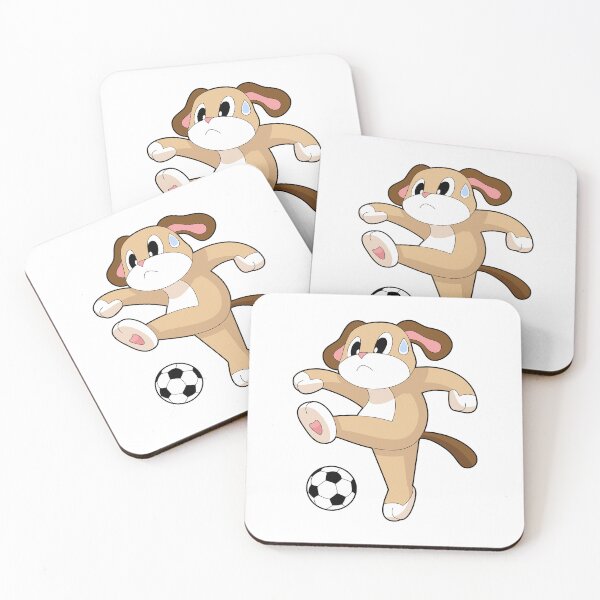 Item preview, Dog Soccer player Soccer designed and sold by Snabdesign84.