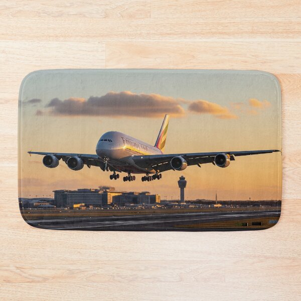 Item preview, Emirates Airbus A380 Graceful Landing designed and sold by Skyframe Aviation.