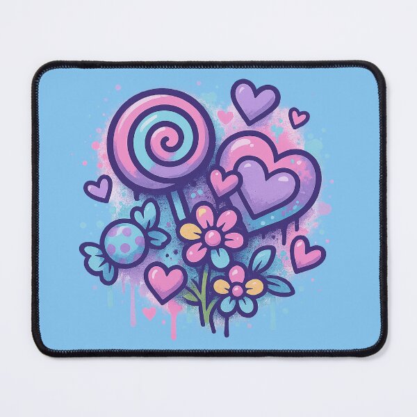 Item preview, Candy Vibes – Sweet Graffiti Tee designed and sold by PastimeMastery.