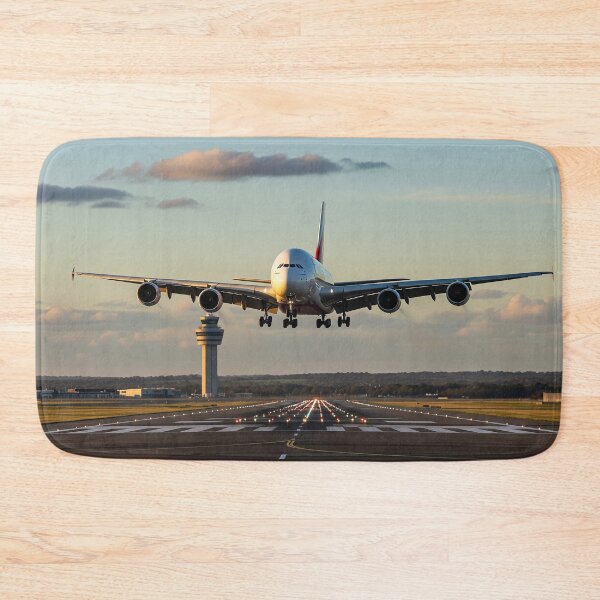 Item preview, Emirates Airbus A380 Graceful Landing designed and sold by Skyframe Aviation.