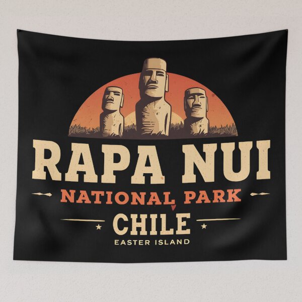 Item preview, Rapa Nui National Park - Chile - Easter Island  designed and sold by GoodOldVintage.