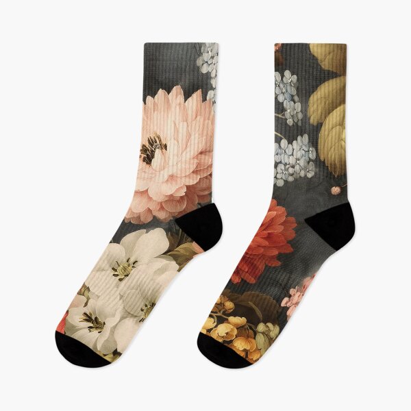 Item preview, Vintage Floral Illustration with Mixed Blossoms designed and sold by Jirka Svetlik, Studio Illuvision.